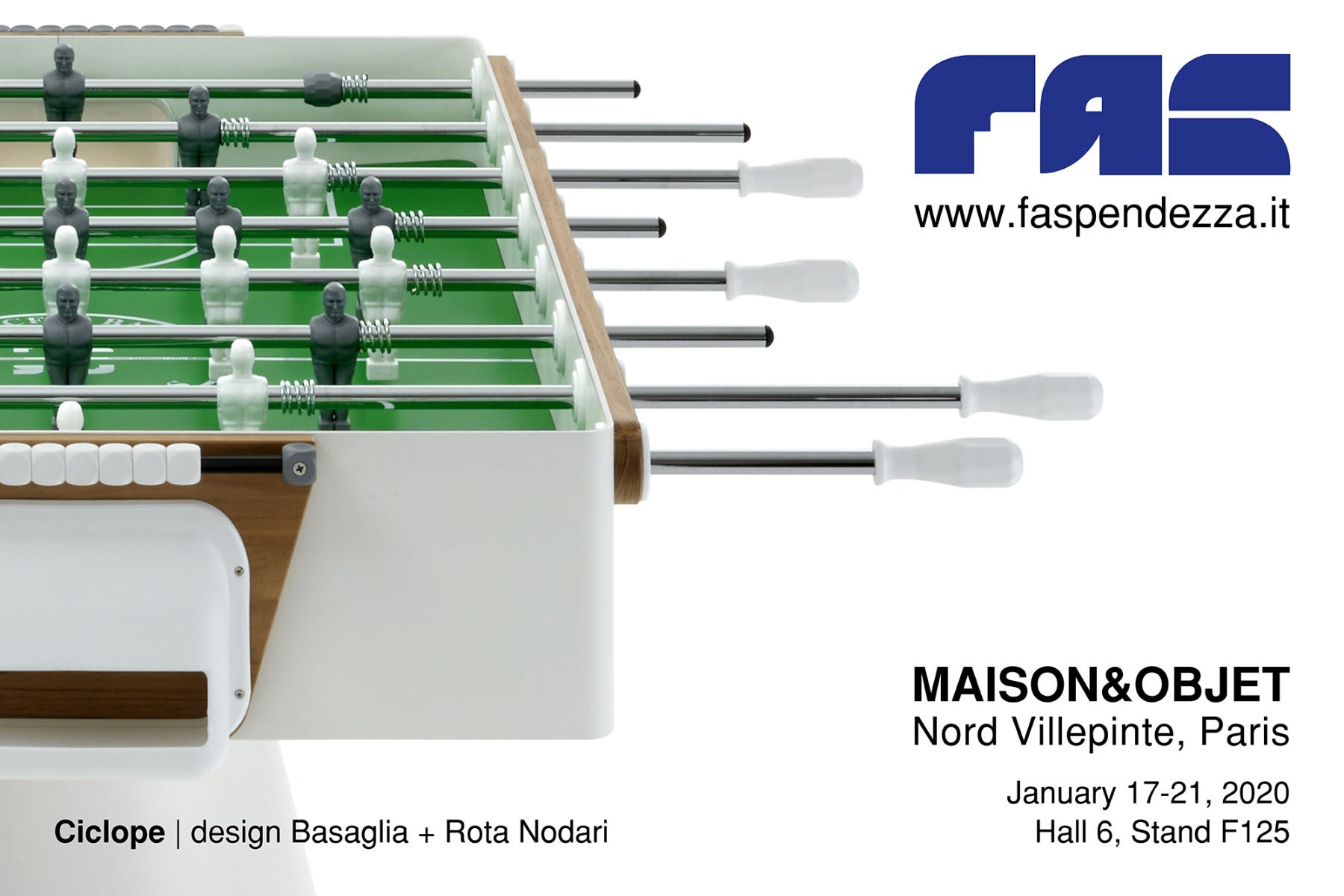 SAVE THE DATE: FAS Pendezza @ Maison&Objet 2020