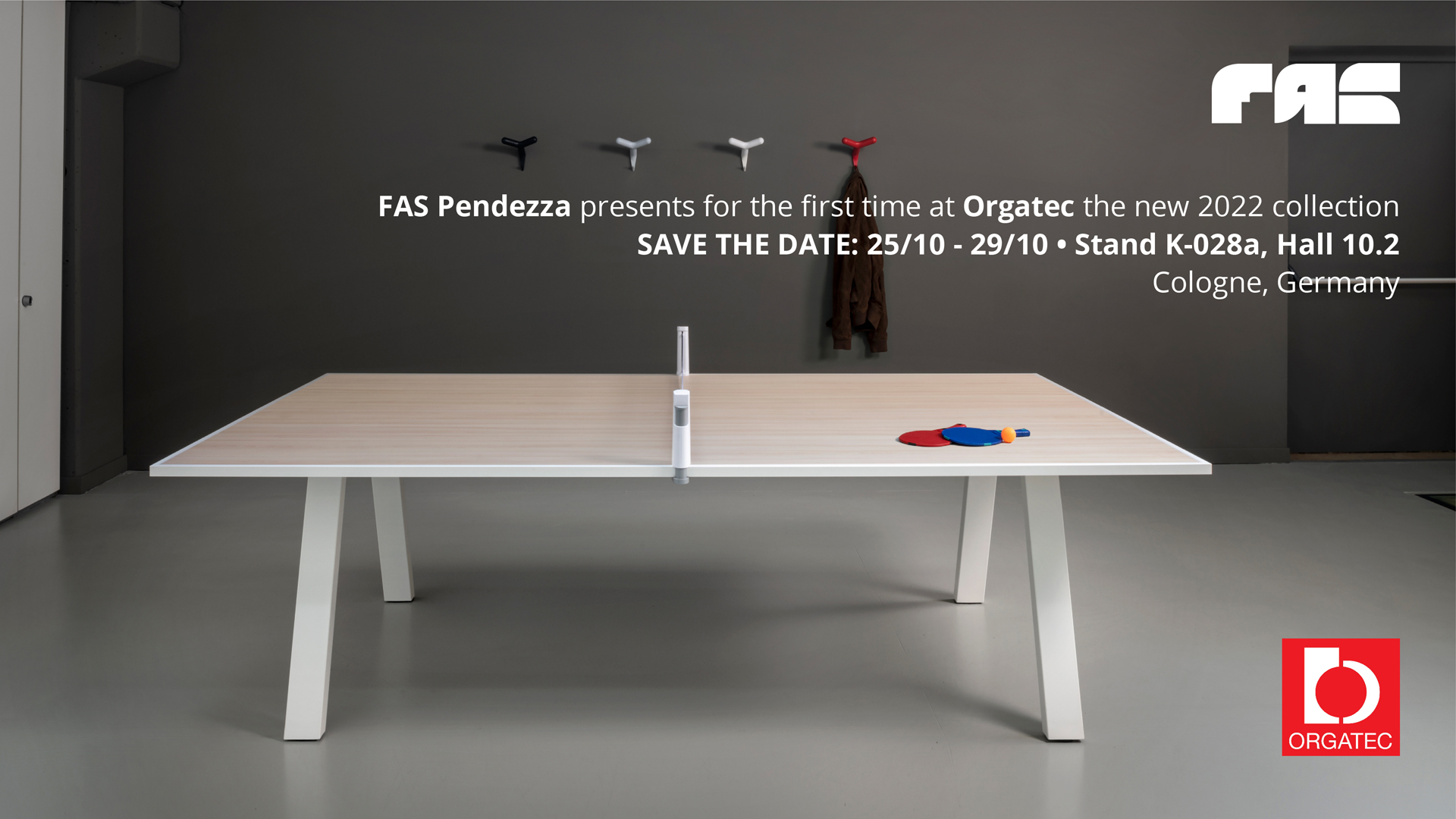 FAS Pendezza for the first time at Orgatec