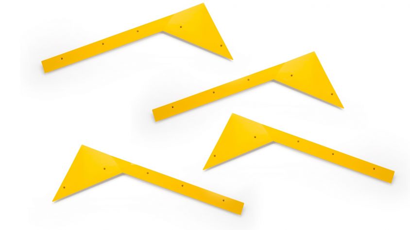 SET OF LOW ANGULAR GLAZING BEAD