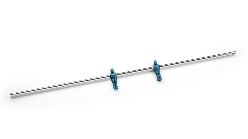 Straight through poles for outdoor – 2 figures