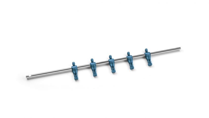 STRAIGHT THROUGH POLES FOR OUTDOOR – 5 FIGURES