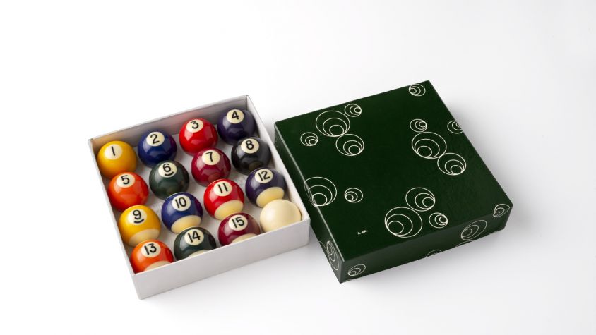 NUMBERED BILLIARD BALL 38 mm ECO