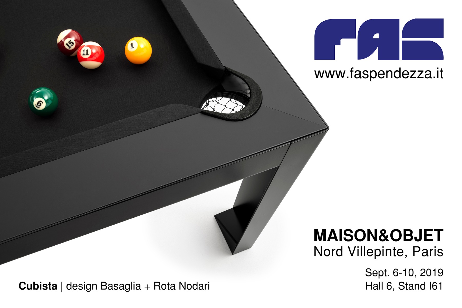 SAVE THE DATE: FAS Pendezza @ Maison&Objet Paris